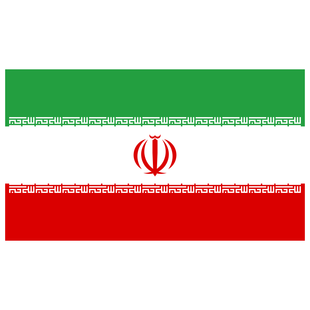 iran flagga